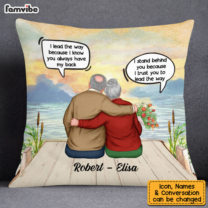 Personalized Couple I Trust You To Lead The Way Pillow DB32 23O53 1
