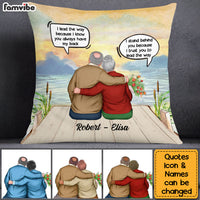 Personalized Couple I Trust You To Lead The Way Pillow DB32 23O53 thumb 1