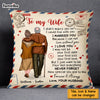 Personalized Love Mail To My Wife Pillow DB21 36O58 1