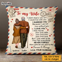 Personalized Love Mail To My Wife Pillow DB21 36O58 thumb 1