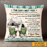 Personalized Couple Camping The Day I Met You Pillow DB23 23O47 thumb 1