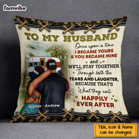 Personalized To My Husband Pillow DB61 85O58 thumb 1