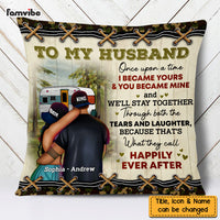 Personalized To My Husband Pillow DB61 85O58 thumb 1