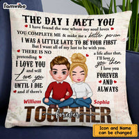 Personalized Together Since The Day I Met You Couple Pillow DB51 32O47 thumb 1