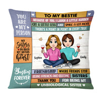 Personalized Friends You Are My Person Pillow DB33 30O47 thumb 1