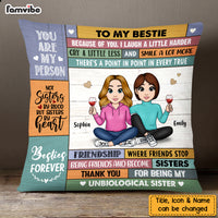 Personalized Friends You Are My Person Pillow DB33 30O47 thumb 1