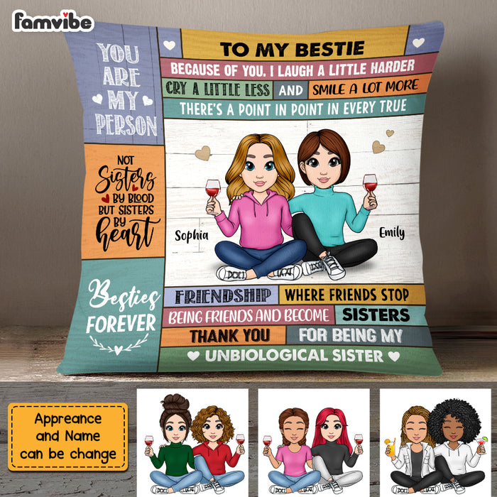 Personalized Friends You Are My Person Pillow DB33 30O47 1