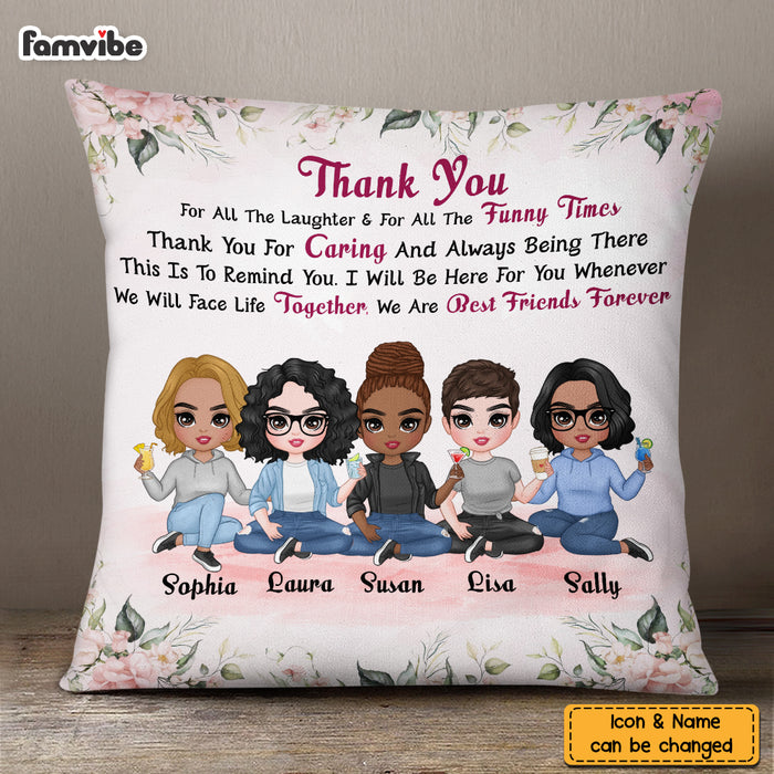 Personalized We Are Friends Forever Pillow DB35 23O76 1