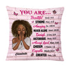 Personalized You are Beautiful Victorious Enough Created Strong Bible Verse Pillow DB55 36O58 1
