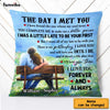 Personalized Couple The Day I Met You Love Garden Pillow DB61 23O47 1