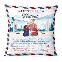 Personalized Letter From Heaven Pillow DB61 36O28 thumb 1