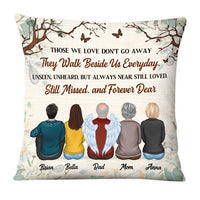 Personalized Memo Gift Of Loss Those We Love Don't Go Away Pillow DB52 30O28 thumb 1