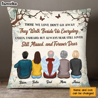 Personalized Memo Gift Of Loss Those We Love Don't Go Away Pillow DB52 30O28 thumb 1