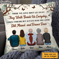 Personalized Memo Gift Of Loss Those We Love Don't Go Away Pillow DB52 30O28 thumb 1