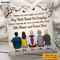 Personalized Memo Gift Of Loss Those We Love Don't Go Away Pillow DB52 30O28 thumb 1