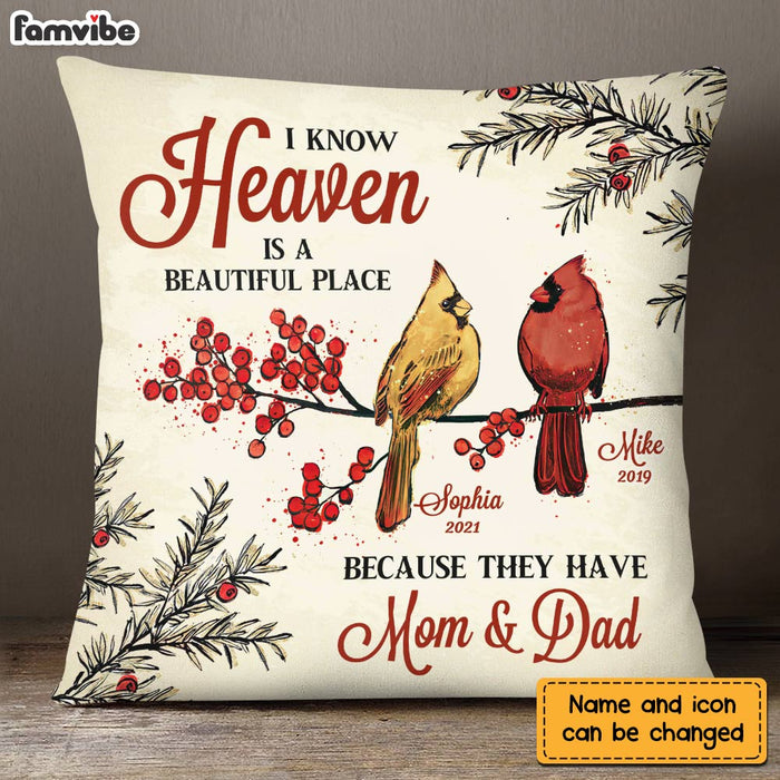 A Letter From Heaven Throw Pillow Covers Northern Cardinal - Temu