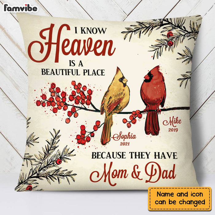 A Letter From Heaven Throw Pillow Covers Northern Cardinal - Temu