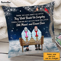 Personalized Gift Of Loss Memorial Those We Love Don't Go Away Pillow DB54 30O28 thumb 1