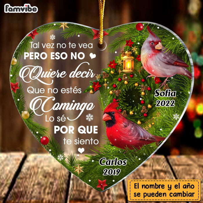 Personalized Cardinal Spanish Memorial Loss Of Dad Mom NB111 58O47 1