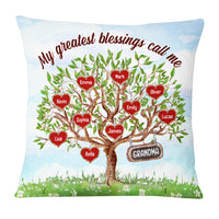 Personalized Grandma Tree Pillow DB62 85O53 thumb 1