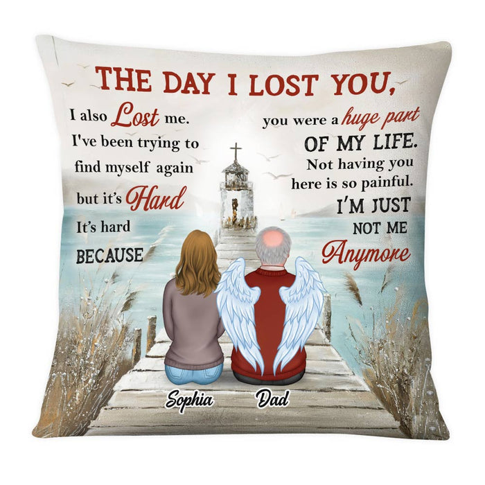 Personalized Memo The Day I Lost You Pillow DB132 85O28 1