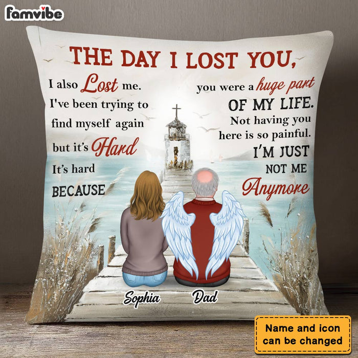 Personalized Memo The Day I Lost You Pillow DB132 85O28 1