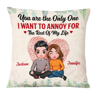 Personalized Couple The One I Want To Annoy Pillow DB65 23O53 thumb 1