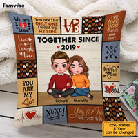 Personalized Couple Together Since Pillow DB72 30O53 thumb 1