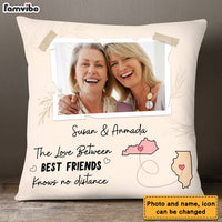 Personalized Love Between Friends Photo Pillow DB73 36O28 thumb 1