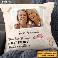 Personalized Love Between Friends Photo Pillow DB73 36O28 thumb 1