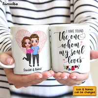 Personalized I Have Found the One Whom My Soul Loves Couple Mug DB82 58O53 thumb 1