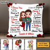 Personalized Couple Rose I Choose You Pillow DB91 23O58 1