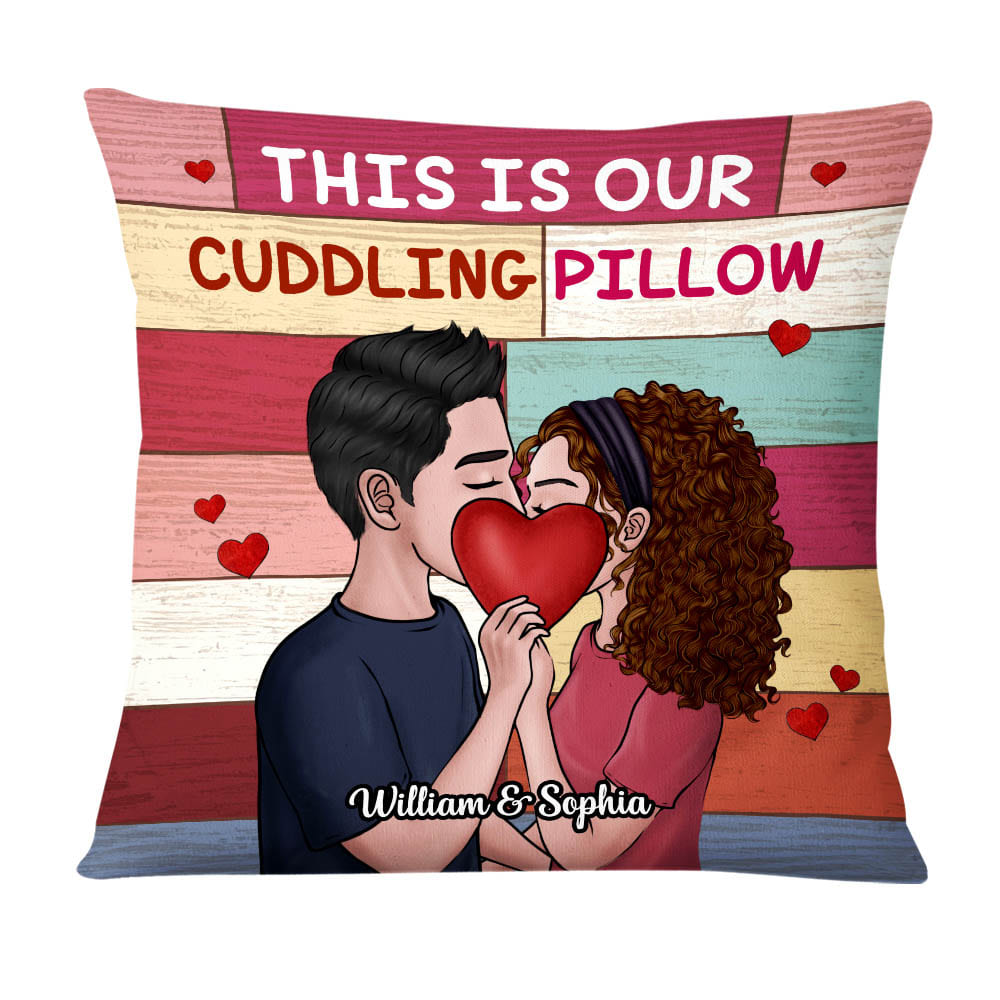 Personalized Gift For Couple Our Cuddling Pillow DB91 36O58 Primary Mockup