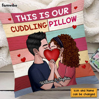 Personalized Gift For Couple Our Cuddling Pillow DB91 36O58 thumb 1