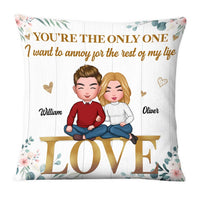 Personalized I Want To Annoy You Couple Pillow DB101 23O28 thumb 1