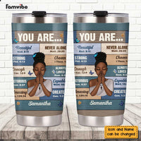 Personalized Bible Verses You Are Steel Tumbler NB262 30O47 thumb 1