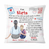 Personalized To My Granddaughter Spanish Carta A Mi Nieta Besos Tu Abuela Pillow DB92 58O47 1