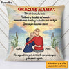 Personalized Mom Gracias Mama Spanish Pillow DB92 30O28 1