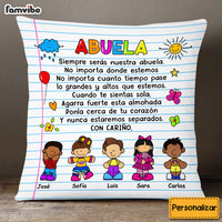 Personalized Grandma Spanish Abuela Pillow DB101 58O53 thumb 1