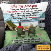 Personalized Couple The Day I Met You Pillow DB103 30O28 thumb 1