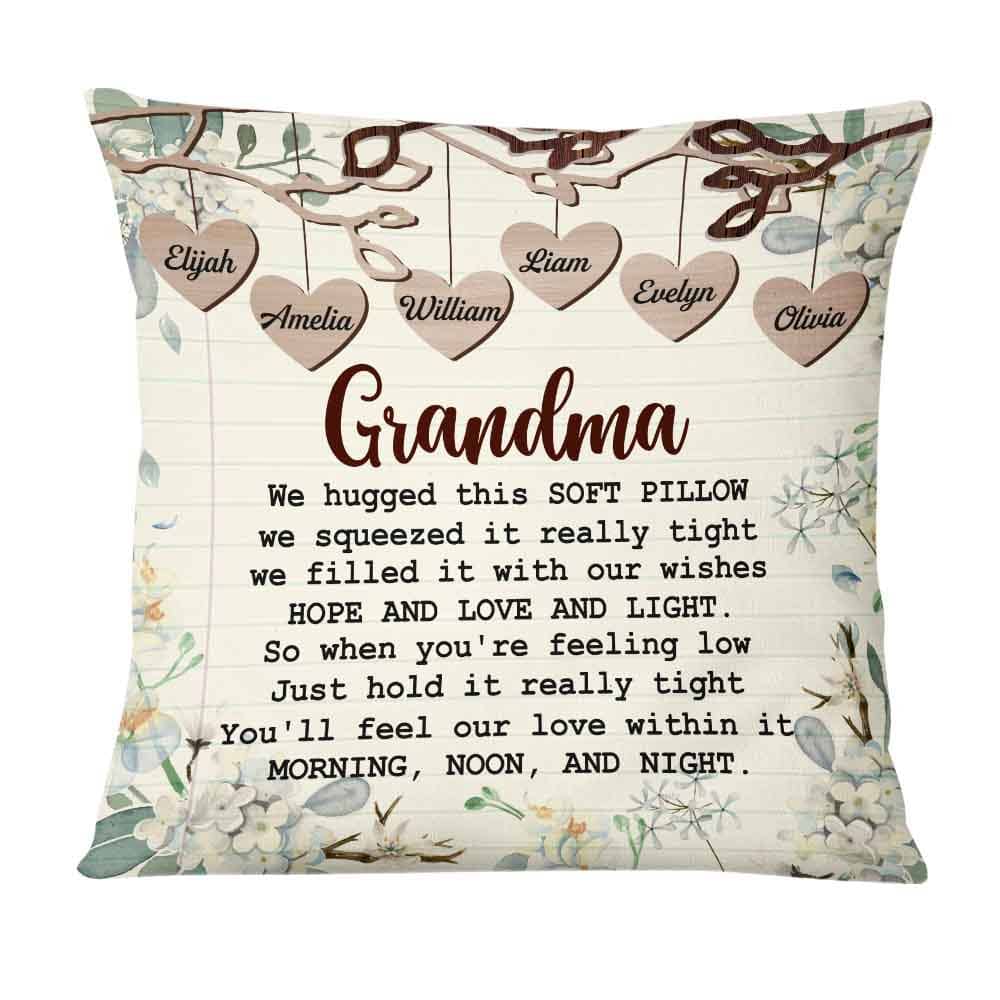 Personalized Gift For Grandma Hug This Pillow DB104 30O58 Primary Mockup