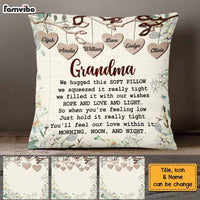 Personalized Gift For Grandma Hug This Pillow DB104 30O58 thumb 1