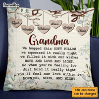 Personalized Gift For Grandma Hug This Pillow DB104 30O58 thumb 1