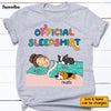 Personalized Dog Mom Official Sleepshirt Shirt - Hoodie - Sweatshirt DB131 32O58 1