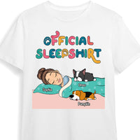 Personalized Dog Mom Official Sleepshirt Shirt - Hoodie - Sweatshirt DB131 32O58 thumb 1