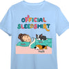 Personalized Dog Mom Official Sleepshirt Shirt - Hoodie - Sweatshirt DB131 32O58 1