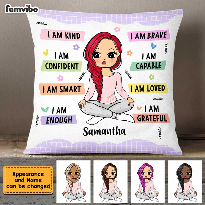 Personalized  I Am Kind Inspiration Pillow DB121 30O47 1
