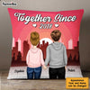 Personalized Couple Together Since Pillow DB141 85O47 1