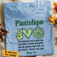 Personalized Plantaholic Plantolique French T Shirt AP153 87O36 thumb 1