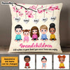 Personalized Grandchildren Fill A Place In Your Heart To Grandma Pillow DB121 32O47 1